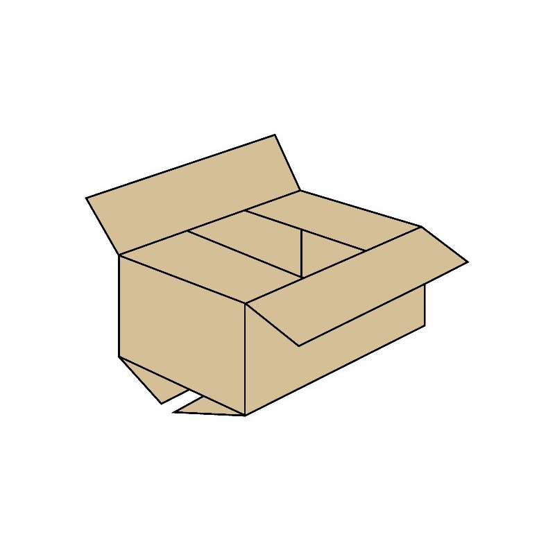 Comprar cajas de cartón a solapas normales