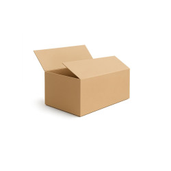 Caja con solapas grandes