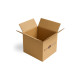 Caja con solapas normales