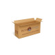 Caja con solapas normales